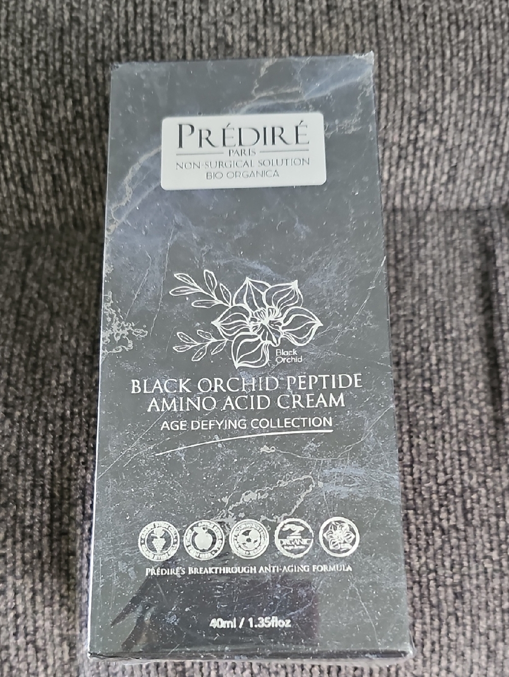 Prédiré Black Orchid Peptide Amino Acid Cream - Black